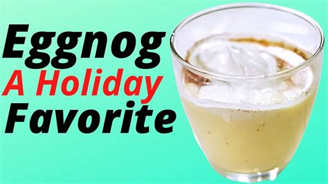 Eggnog Best Tasting Recipe Youtube