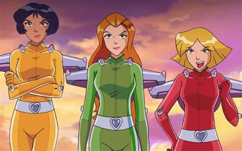 Alex Totally Spies Clover Totally Spies Sam Totally Spies Totally Spies 3girls Black