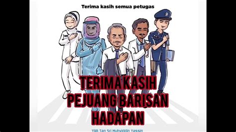 Look through examples of terima kasih kembali translation in sentences, listen to pronunciation and learn grammar. Terima Kasih Frontliner Malaysia Kartun - Penelusuran