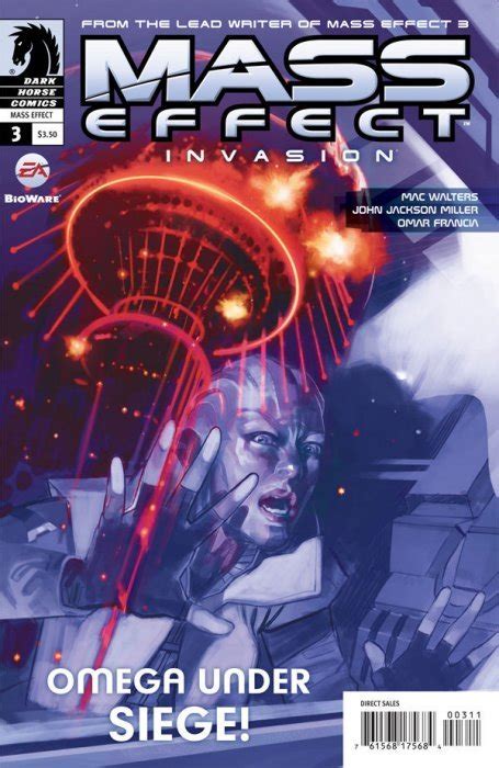 Mass Effect Invasion Preview Dark Horse Comics Comic Book Value