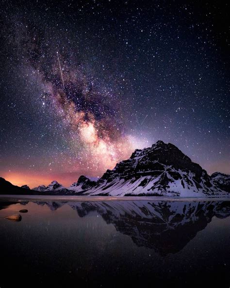 🇨🇦 Starry Sky Banff Alberta By Tal Vardi Tvardi On Instagram 🌌