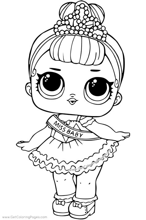 You can download and print the images, then color with your kids. Printable LOL Doll Coloring Pages - Get Coloring Pages