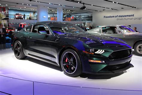 2019 Ford Mustang Bullitt Detroit Auto Show Autotrader