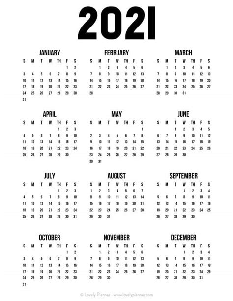 Free 2021 And 2021 Calendar Printable Free Letter Templates