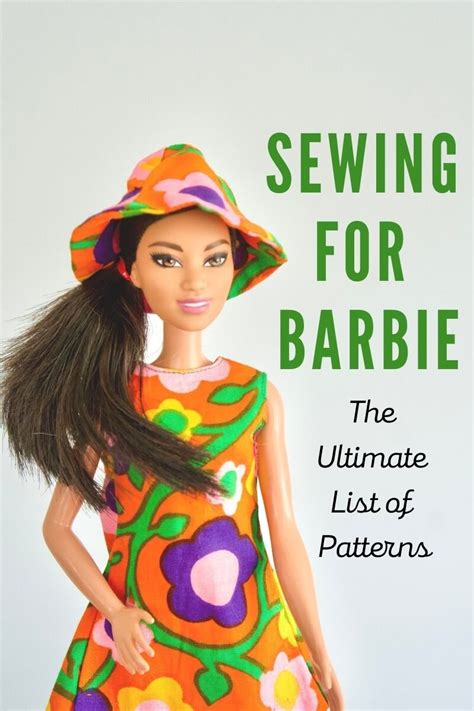 Sewing Patterns For Barbie Clothes For Beginners And Beyond — Pin Cut