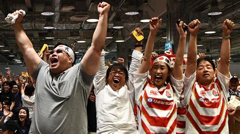 Rugby World Cup Japan V Scotland Video Tries Reaction Fans Typhoon Hagibis