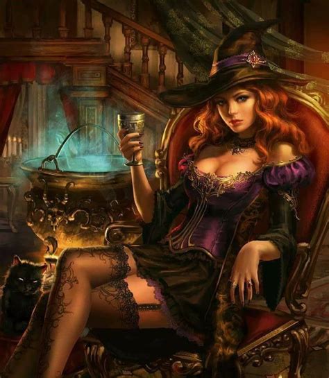 Pin by Angélique Mouton on AMBIANCES Fantasy witch Fantasy girl Fantasy art