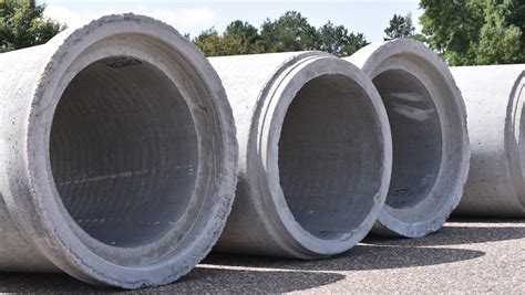 County Materials Elliptical And Round Concrete Pipe Proves Ideal For