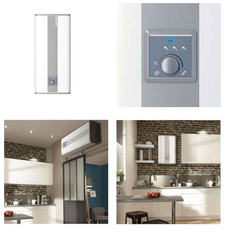 Chauffe eau plat 80l form. Chauffe-eau électrique Linéo 80 litres extra plat