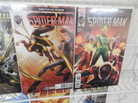 Spider Man 234 239 2018 Miles Vs The New Sinister Six Complete Set