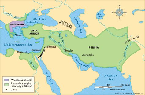 Map Of Alexander The Greats Empire My Blog