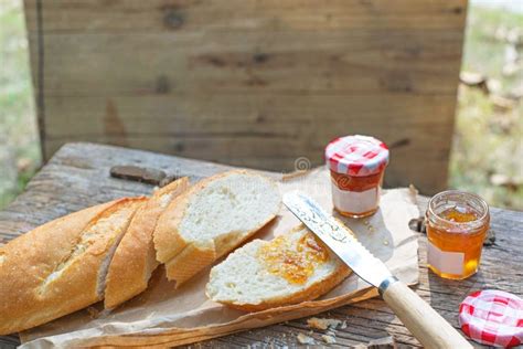 Simple Western Style Breakfast Stock Photo Image Of Fresh Sweet