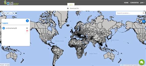 Download World Shapefile Free Country Borders Continents