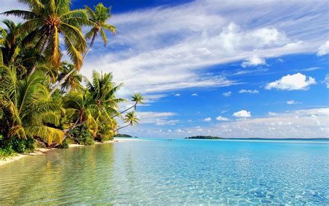 Free Download Hd Tropical Island Beach Paradise Wallpapers And