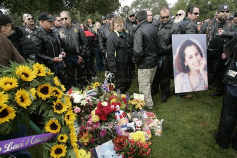 The Second Annual Laci Peterson Memorial Motorcycle Ride In Modesto