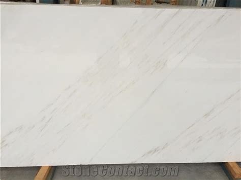 Calacatta Lincolnlincoln White Marble Slab From China