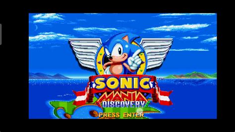 Sonic Mania Discovery Download Youtube