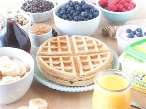 With a little imagination the possibilities are endless (and delicious!). Build Your Own Waffle Bar - Design Eat Repeat