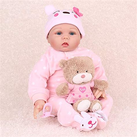 Charex Reborn Baby Dolls 22 Inches Soft Silicone Weighted Body