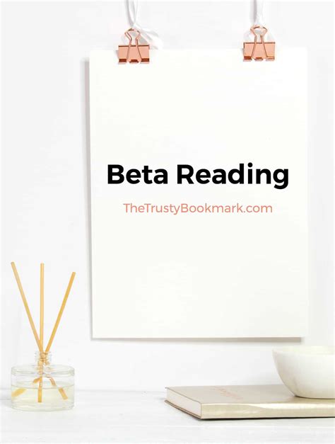 Beta Reading Developmental Editing Services The Trusty Bookmark