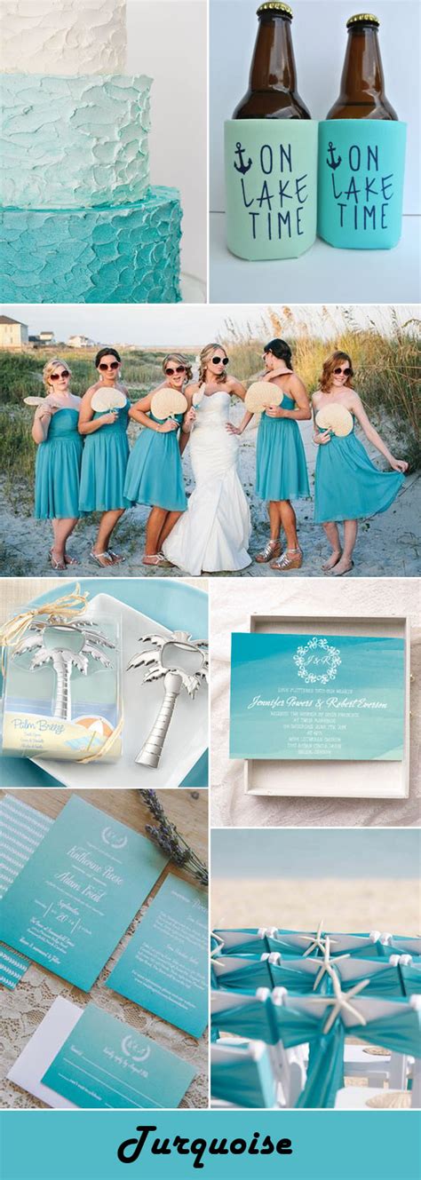 We think a beach wedding demands something a little different. Cool Summer Wedding Ideas With Personalized Koozie Favors ...