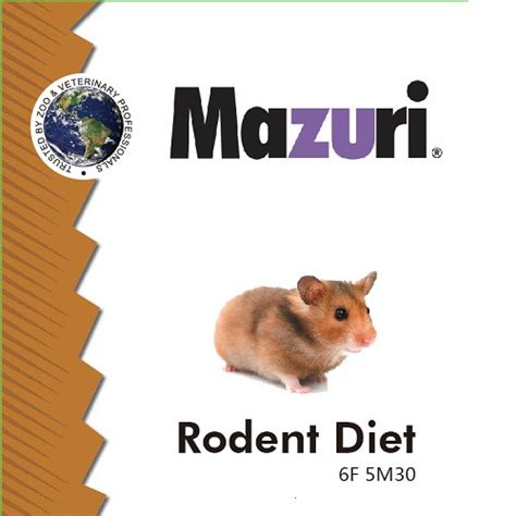 Mazuri feed products are not for sale in the eu. Mazuri 6F 5M30 Rodent Diet Lab Block (Rat Mouse Hamster ...