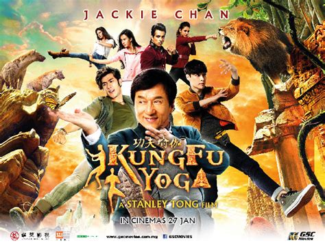 Kung Fu Yoga Movie Jackie Chan 2017 Stockfalas