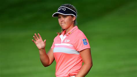 Brooke Henderson 2 back at mid-way point of Evian - Golf Canada