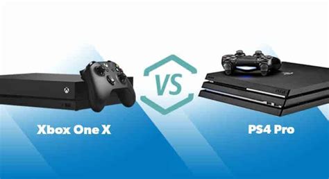 Playstation 4 Pro Vs Xbox One X Which Should I Choose In