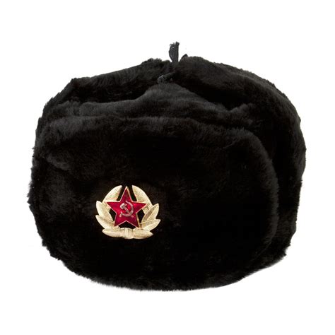 スーパーsale セール期間限定 russian soviet army faux fur winter hat for men ar