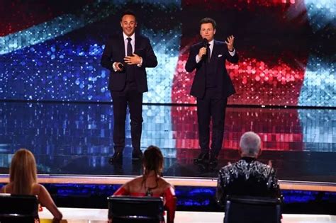 Britains Got Talent Audience Boos As Ant And Dec Forced To Apologise For Judges Swear Word