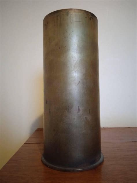 From My Collection Unidentified 75 Mm Shell Casing 1913 R