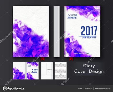 Abstract Diary Cover Design — Stock Vector © Alliesinteract 133478330