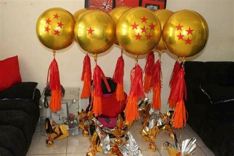 Esferas De Dragão Dragonball Créditos A Decoradora Piñata De Goku