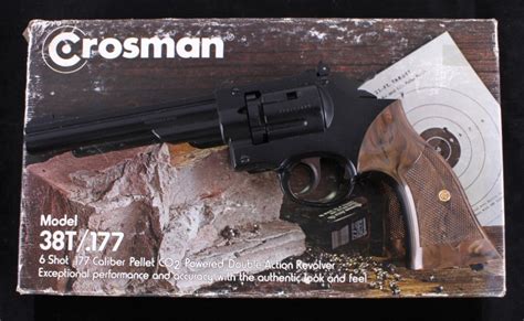Crosman Arms Model 38t Double Pellet Pistol This I Sep