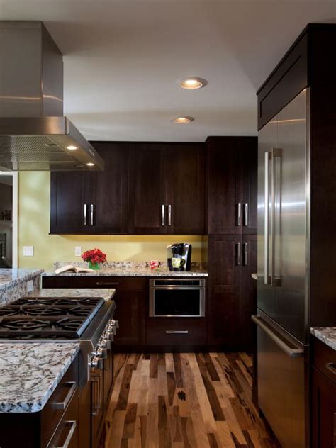 With dark gray cabinets and exposed wood countertops, your kitchen will have natural. Photo Page | HGTV