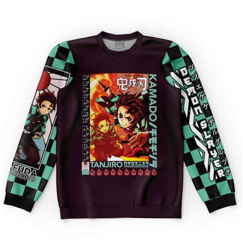 Kamado Tanjiro Demon Slayer Streetwear Sweatshirt Anime Ape