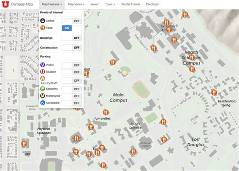 New Online Campus Map Launched Theu