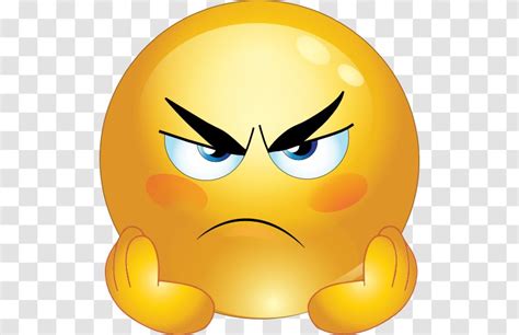 Emoticon Anger Emoji Smiley Clip Art Symbol Grumpy Face Cliparts