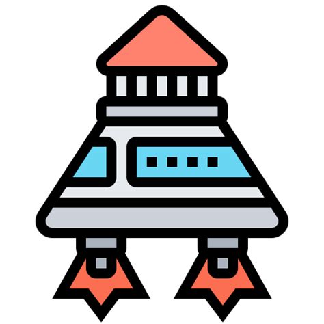 Space Capsule Free Transportation Icons