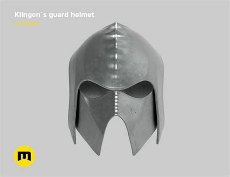 Klingon Guard Helmet Star Trek 3demon 3d Print Models Download