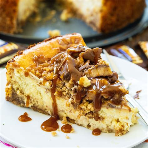 English Toffee Cheesecake Spicy Southern Kitchen