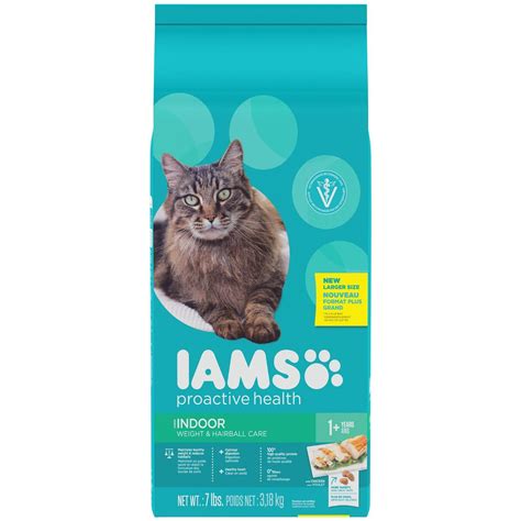 Because iams indoor weight & hairball care cat food is complete and balanced for maintenance, you do not need to add vitamin or mineral rated 5 out of 5 by gldnmoon from best for hairballs! IAMS Proactive Health Specialized Care Adult Dry Cat Food ...