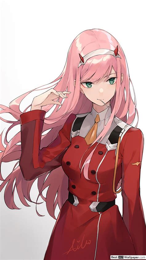 Zero Two Android Wallpapers Wallpaper Cave