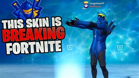 Ninjas Skin Is Breaking Fortnite Graphics Glitch Youtube