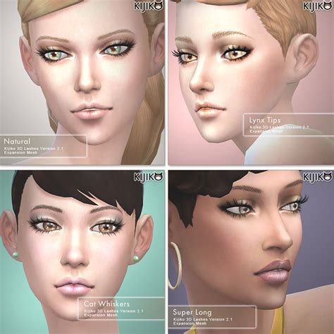Sims 4 Best Eyelashes Cc And Mods For Sultry Eyes All Free