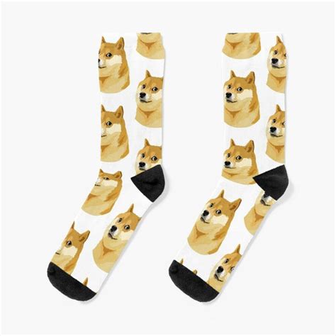 Doge Shiba Meme Socks By Tyax Doge Meme Doge Memes