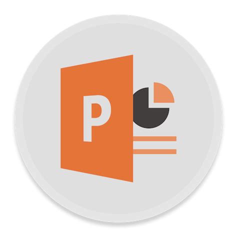 Powerpoint Icon Button Ui Ms Office 2016 Iconset Blackvariant