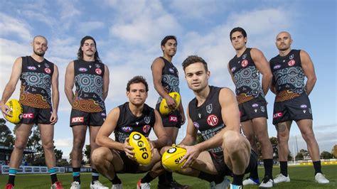 Port adelaide football club has confirmed that its indigenous round design is the work of elle campbell, after plagiarism claims surfaced. Port Adelaide unveil Indigenous guernsey for Fremantle ...