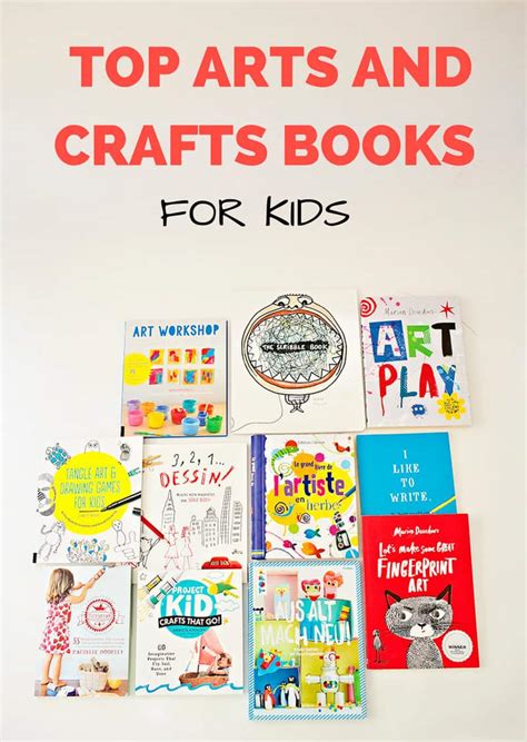 Top Arts And Crafts Books For Kids Holiday T Guide